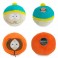 Pins & Buttons - South Park - Guys Plush Pin 4-Pack