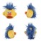 Pins & Buttons - Don't Hug Me I'm Scared - Green Duck, Red Guy & Yellow Guy Plush Pins 3-Pack