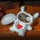 Dunny Ceramic Ashtrays - 5.5" L.I.E. (Love Isn't Easy) (PURE Edition)