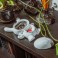 Dunny Ceramic Ashtrays - 5.5" L.I.E. (Love Isn't Easy) (PURE Edition)