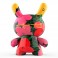 Dunny Vinyl Art Figures - Andy Warhol - 8" Masterpiece Flowers Hydro-Dipped