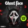 Dunny Vinyl Art Figures - 8" Ghost Face Glow-In-The-Dark (Bloody Edition)