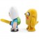 Adventure Time Figures - 3" Finn & Jake Flocked Vinyl Figures 2-Pack