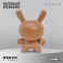 Dunny Figures - Kidrobot RAW - 8" Beech Wood Dunny
