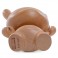 Dunny Figures - Kidrobot RAW - 8" Beech Wood Dunny
