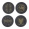 Coasters - House Of The Dragon - Metal Coasters