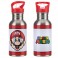 Drinkware - Nintendo - Super Mario Bros. - Metal Water Bottle w/ Straw