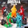 ReAction Figures - Toho Godzilla - W05 - 12pc Blind Box Display (Metallic)