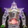 Super Cyborg Figures - TMNT - Krang Android (Clear)