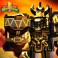Super Cyborg Figures - Mighty Morphin Power Rangers - Megazord (Black / Gold)