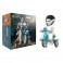 Super Cycles Figures - Universal Monsters - Bride Of Frankenstein (White w/ Blue Trike)