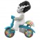 Super Cycles Figures - Universal Monsters - Bride Of Frankenstein (White w/ Blue Trike)