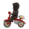 Super Cycles Figures - The Misfits - Fiend (Black w/ Red Trike)