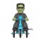 Super Cycles Figures - Universal Monsters - Frankenstein (Black w/ Blue Trike)