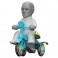 Super Cycles Figures - Universal Monsters - The Mummy (Light Grey w/ Blue Trike)