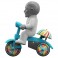 Super Cycles Figures - Universal Monsters - The Mummy (Light Grey w/ Blue Trike)