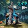 Super Cycles Figures - Universal Monsters - The Mummy (Light Grey w/ Blue Trike)