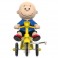Super Cycles Figures - Peanuts - Charlie Brown (Blue w/ Yellow Trike)