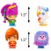 Rainbow Brite Figures - 1.5" Blind Cheebee Figures 2-Pack Assorted Display