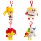 Rainbow Brite Plush - 12pc Backpack Clip Assorted Display