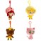 Strawberry Shortcake Plush - 12pc Backpack Clip Assorted Display