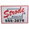 Prop Replicas - Halloween (1978 Movie) - Strode Realty Metal Sign