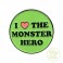 Pins & Buttons - Toxic Avenger - I Love the Monster Hero Enamel Pin