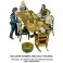 The Texas Chainsaw Massacre (1974) Playsets - 5" Scale Dinner Scene w/ Grampa and Sally Figures