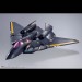 DX Chogokin Figures - Macross 7 - VF-17S Nightmare Stealth Valkyrie (Gamlin Kizaki Use)