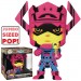 Pop! Marvel - Fantastic Four - 10" Jumbo Sized Galactus w/ Silver Surfer (Black Light) Exclusive