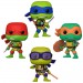 Pop! Movies - TMNT: Mutant Mayhem - Turtles 4-Pack (Exclusive)