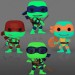Pop! Movies - TMNT: Mutant Mayhem - Turtles 4-Pack (Exclusive)