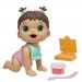 Baby Alive Dolls - Lil Snacks - Brown Hair Baby Doll - 5X46