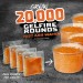 Nerf Pro - Gelfire 20000 Round Refill Hopper (Orange) - USE0