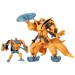 Transformers Gen Collab Figures - Naruto x Transformers Mash-Up - Kurama And Gamakichi - 5L00