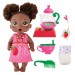 Baby Alive Dolls - Bubbly Tea Party - Berry Boo Black Hair Baby Doll - 5X00