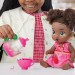 Baby Alive Dolls - Bubbly Tea Party - Berry Boo Black Hair Baby Doll - 5X00