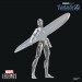 Marvel Legends 6" Figures - The Fantastic Four: First Steps (2025 Movie) - Silver Surfer - 5X00