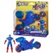 Marvel Avengers Vehicles - Epic World Of Action - 4" Captain America Shield-Shot Cycle - 5L00