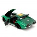 1:24 Scale Diecast - Hollywood Rides - Street Fighter - 1969 Corvette w/ Cammy