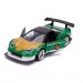 1:32 Scale Diecast - Hollywood Rides - Power Rangers - 2002 Honda NSX (Green Ranger Theme)
