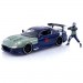 1:24 Scale Diecast - Hollywood Rides - Naruto: Shippuden - 1993 Mazda RX-7 w/ Kakashi Hatake