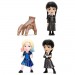 Metalfigs Figures - Wednesday (TV Series 2022) - 2.5" Figure 4-Pack