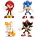 Metalfigs Figures - Sonic The Hedgehog - 2.5" Figure 4-Pack