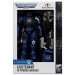 Warhammer 40,000 Figures - S11 - 7" Scale Lieutenant In Phobos Armour (Ultramarines)
