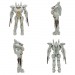Pacific Rim Figures - 4" Scale Striker Eureka (Jaeger) Figure Playset w/ Comic