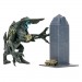 Pacific Rim Figures - 4" Scale Knifehead (Kaiju) Figure Playset w/ Comic