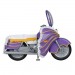 DC Retro Vehicles - Batman 66' - 6" Scale Batgirl Cycle (Batman 1966 Classic TV Series)
