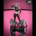 Harley Quinn Red, White & Black Statues - 1/10 Scale Harley Quinn By Jenny Frison (Resin)