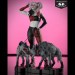 Harley Quinn Red, White & Black Statues - 1/10 Scale Harley Quinn By Jenny Frison (Resin)